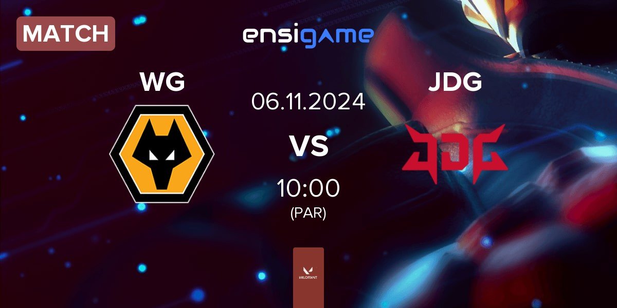 Match Wolves Esports WG vs JD Gaming JDG | 06.11