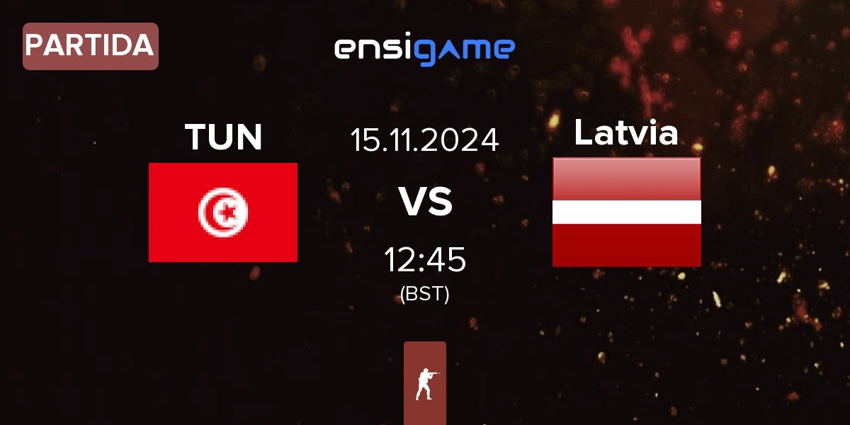 Partida Tunisia TUN vs Latvia | 15.11