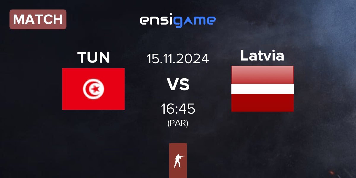 Match Tunisia TUN vs Latvia | 15.11