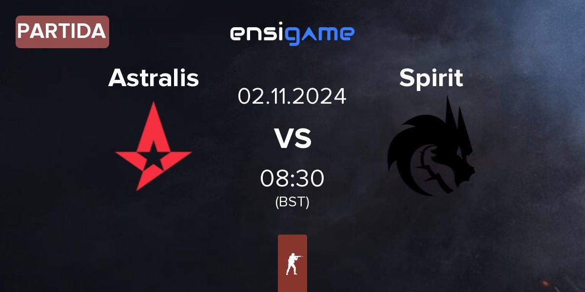 Partida Astralis vs Team Spirit Spirit | 02.11