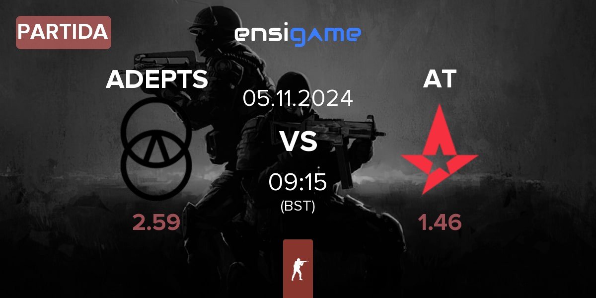 Partida ADEPTS vs Astralis Talent AT | 05.11