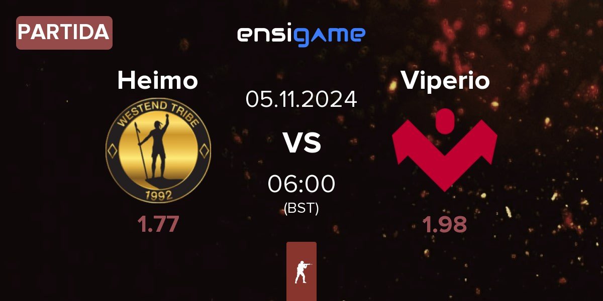 Partida Heimo Esports Heimo vs Viperio | 05.11