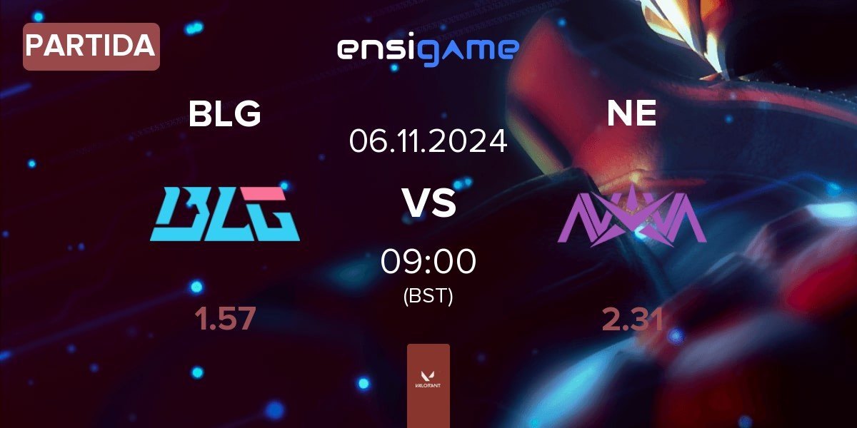 Partida Bilibili Gaming BLG vs Nova Esports NE | 06.11