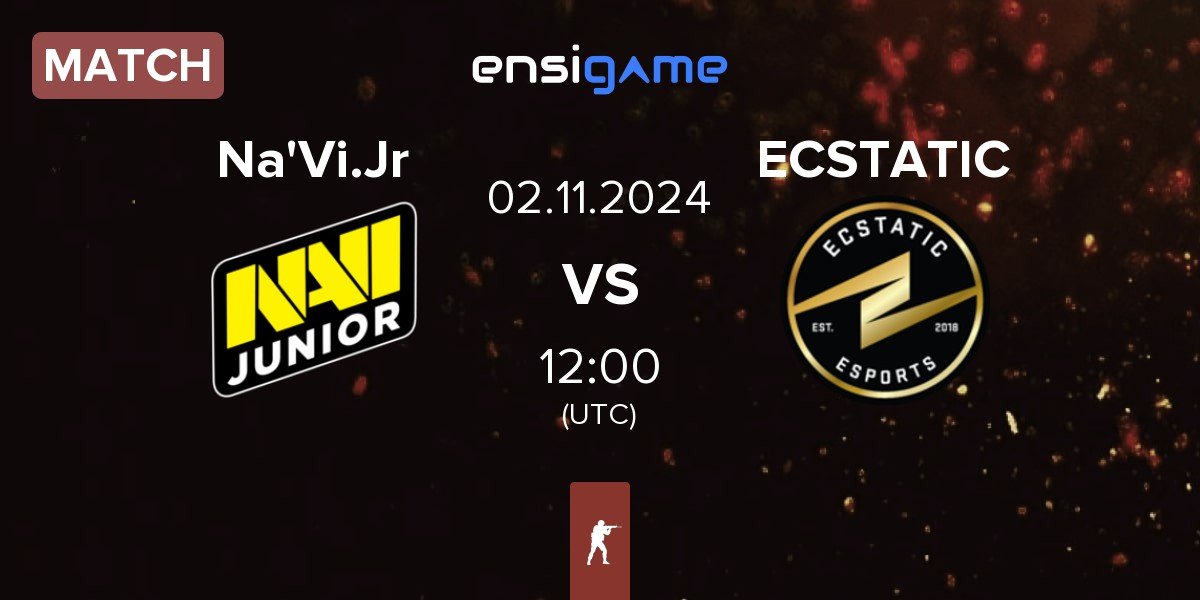 Match Natus Vincere Junior Na'Vi.Jr vs ECSTATIC | 02.11