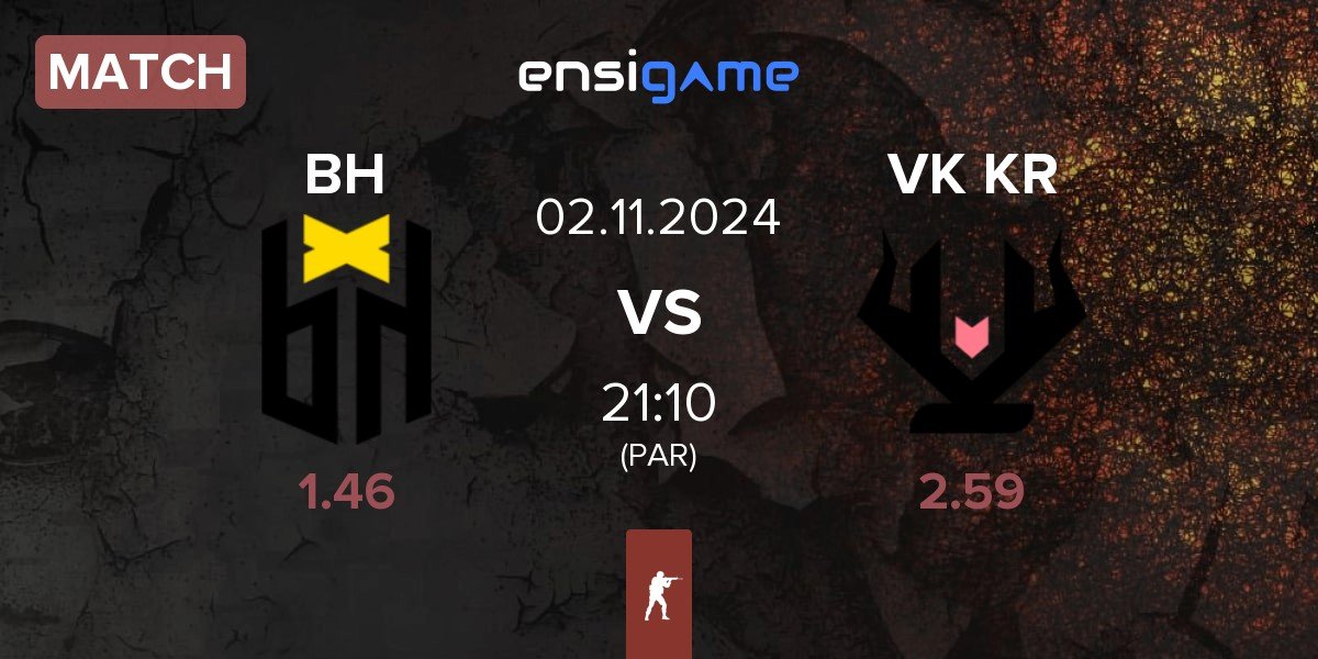 Match Bounty Hunters BH vs Vikings KR VK KR | 02.11