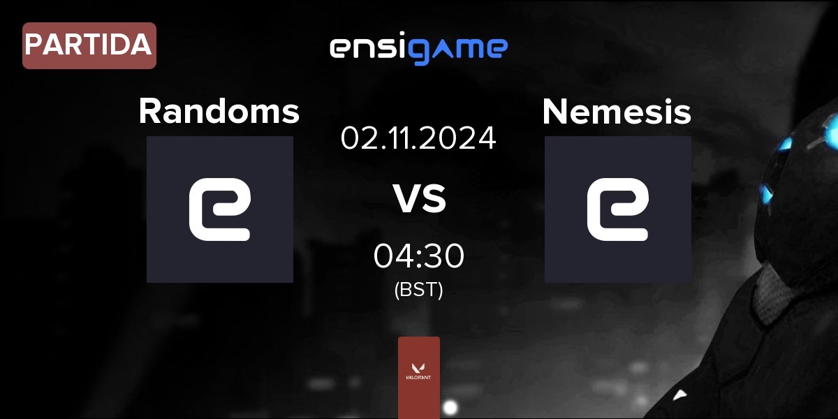 Partida Randoms vs Nemesis | 02.11