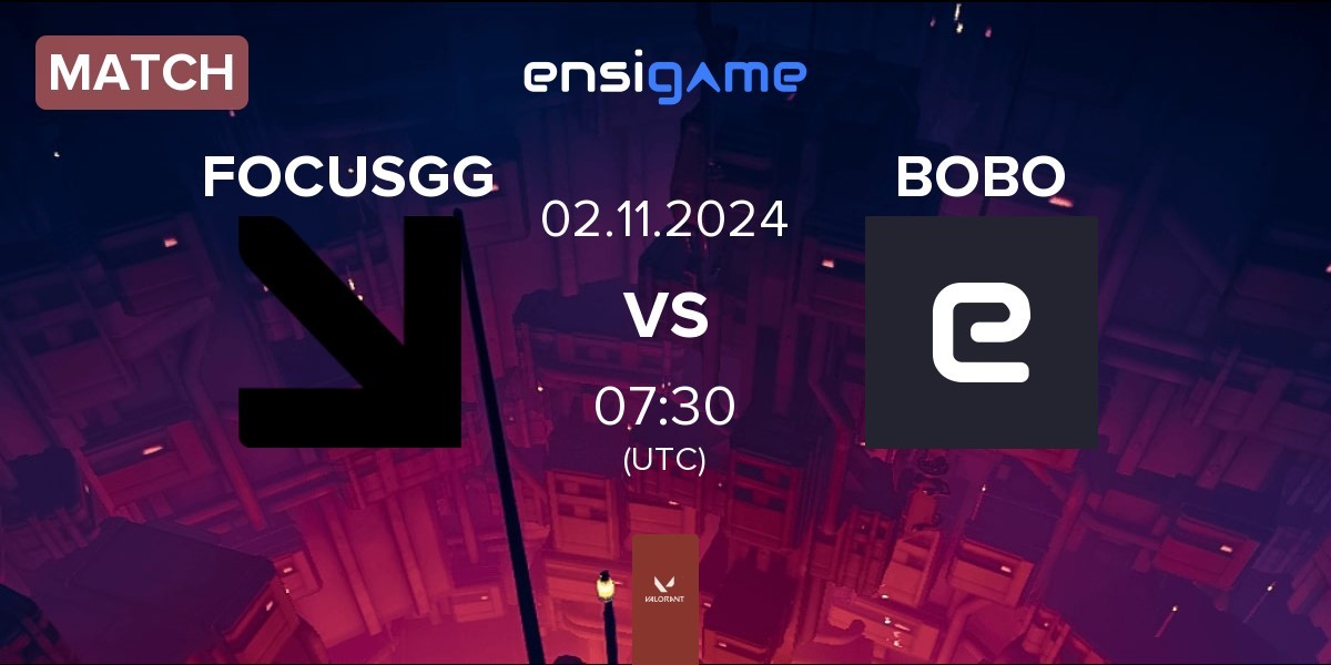 Match FOCUSGG vs BOBO | 02.11