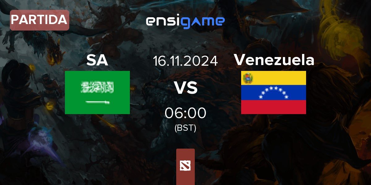 Partida Saudi Arabia SA vs Venezuela | 16.11