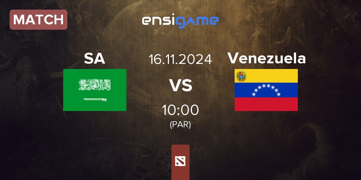 Match Saudi Arabia SA vs Venezuela | 16.11