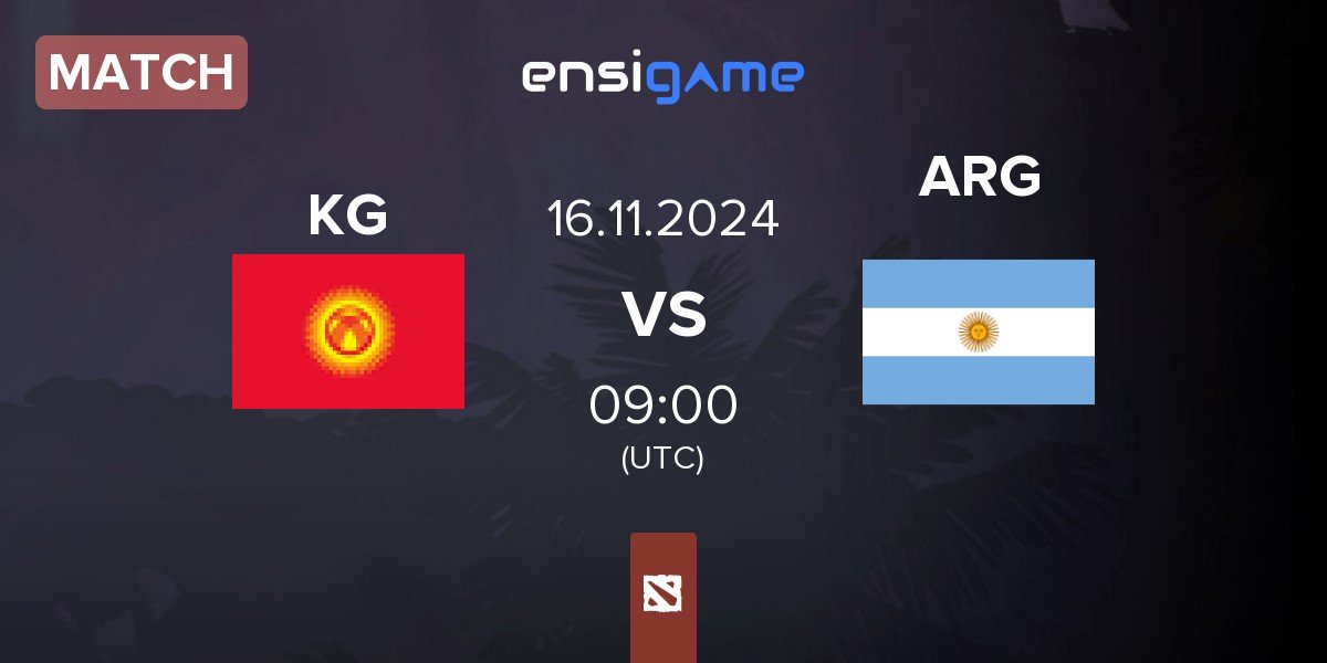 Match Kyrgyzstan KG vs Argentina ARG | 16.11