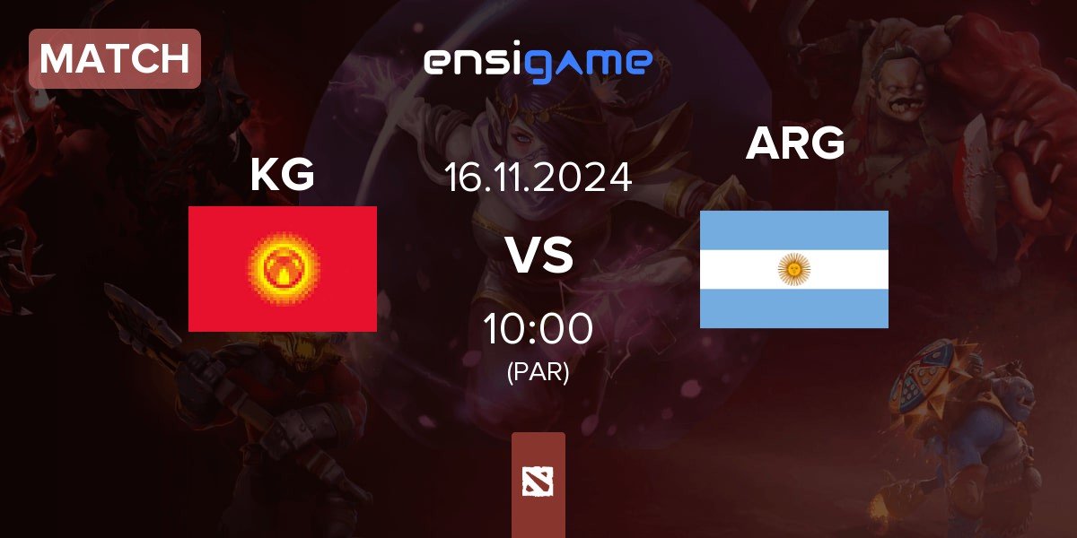 Match Kyrgyzstan KG vs Argentina ARG | 16.11