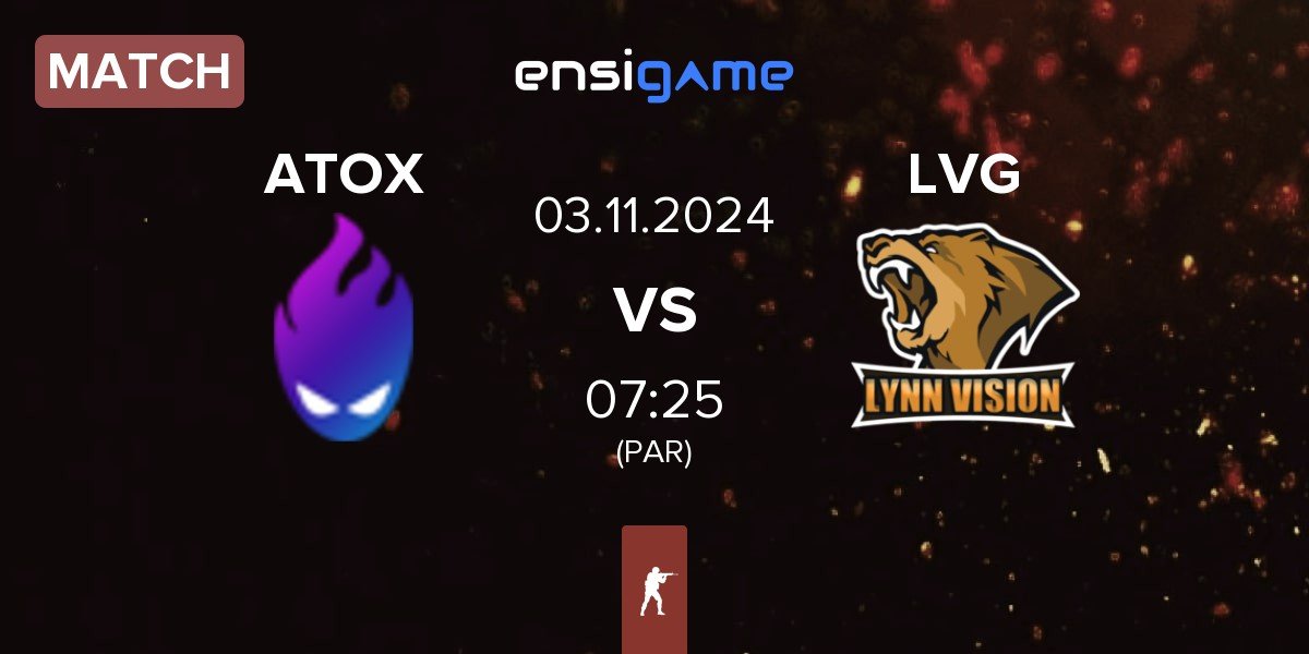 Match ATOX vs Lynn Vision Gaming LVG | 03.11