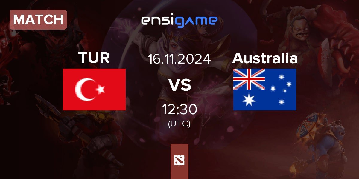 Match Turkey TUR vs Australia | 16.11