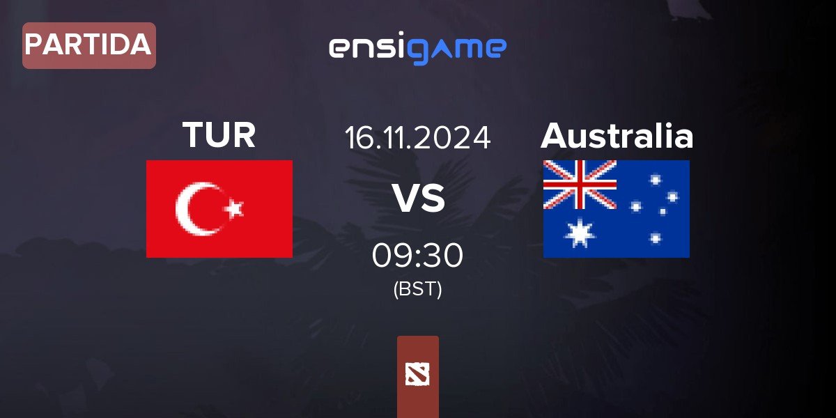 Partida Turkey TUR vs Australia | 16.11