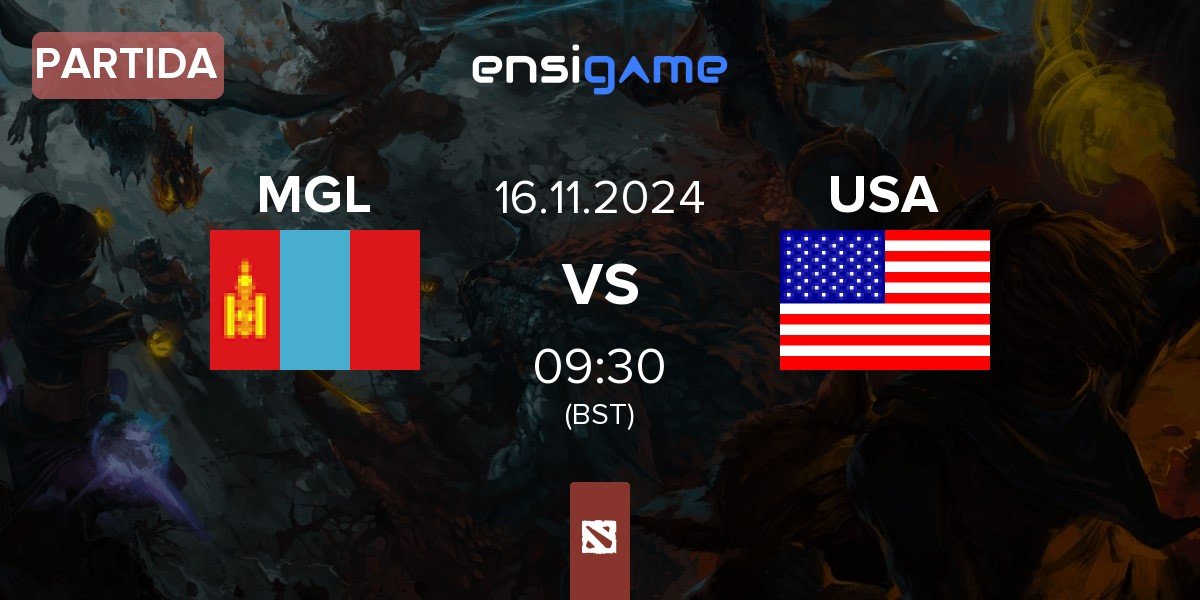 Partida Mongolia MGL vs United States USA | 16.11