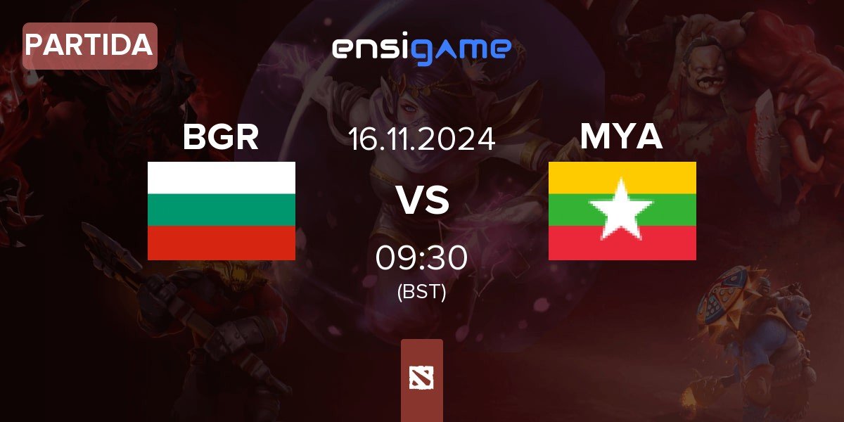 Partida Bulgaria BGR vs Myanmar MYA | 16.11