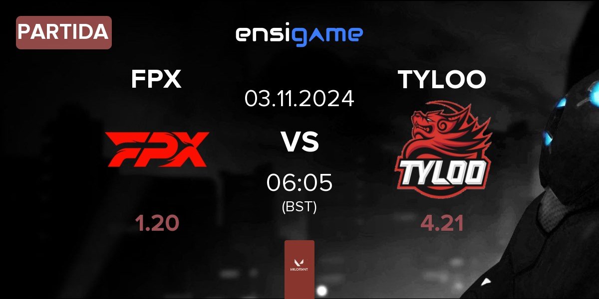 Partida FunPlus Phoenix FPX vs TYLOO | 03.11