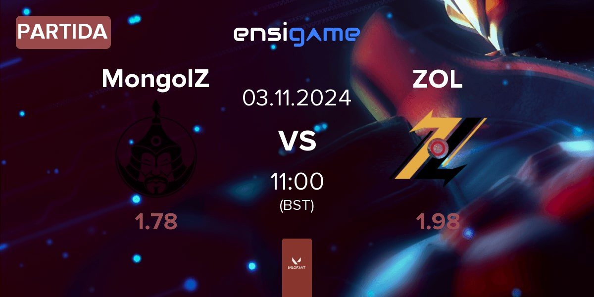 Partida The MongolZ MongolZ vs ZOL Esports ZOL | 03.11