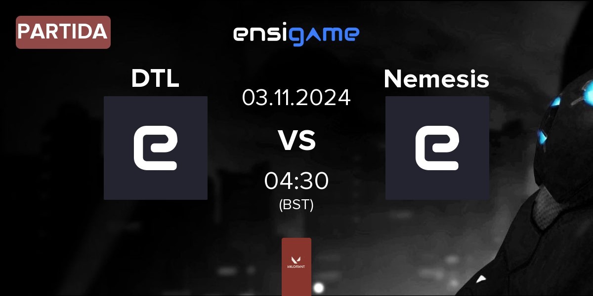 Partida Dreams To Legends DTL vs Nemesis | 03.11