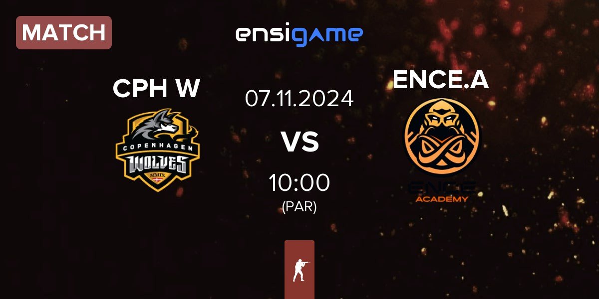 Match Copenhagen Wolves CPH W vs ENCE Academy ENCE.A | 07.11