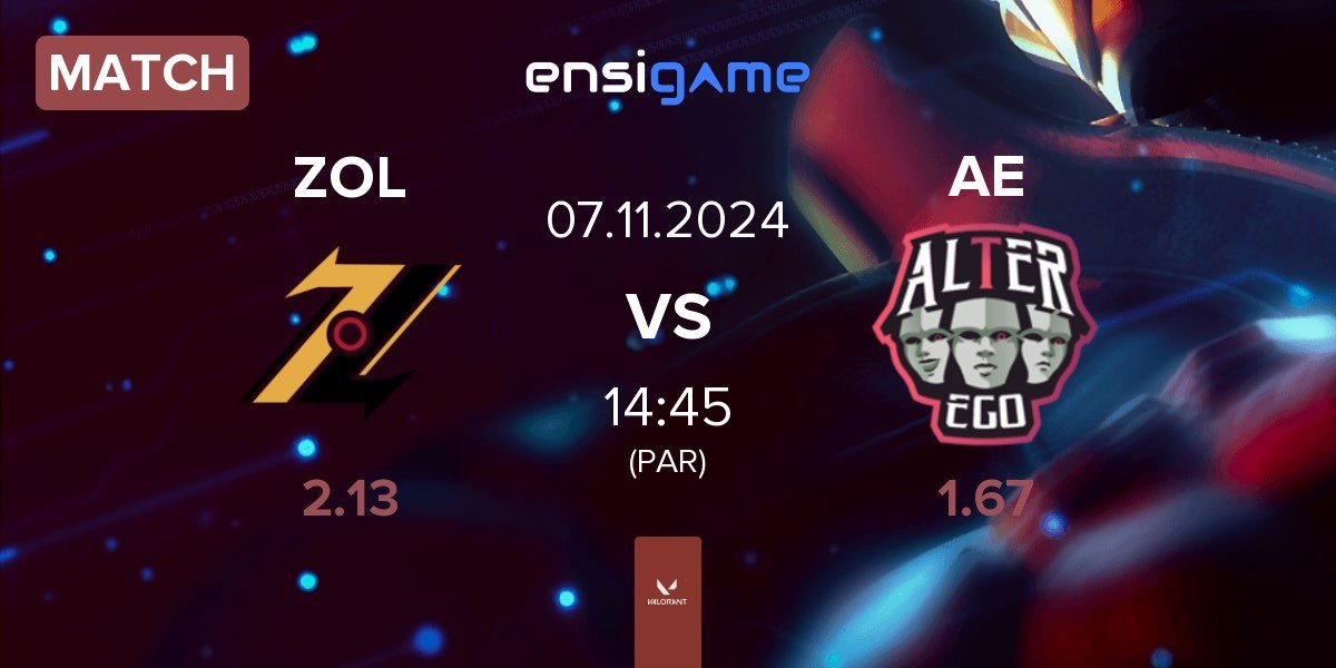 Match ZOL Esports ZOL vs Alter Ego AE | 07.11