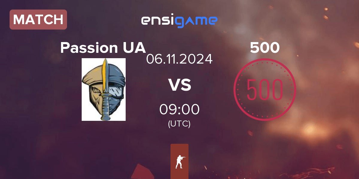 Match Passion UA vs 500 | 06.11