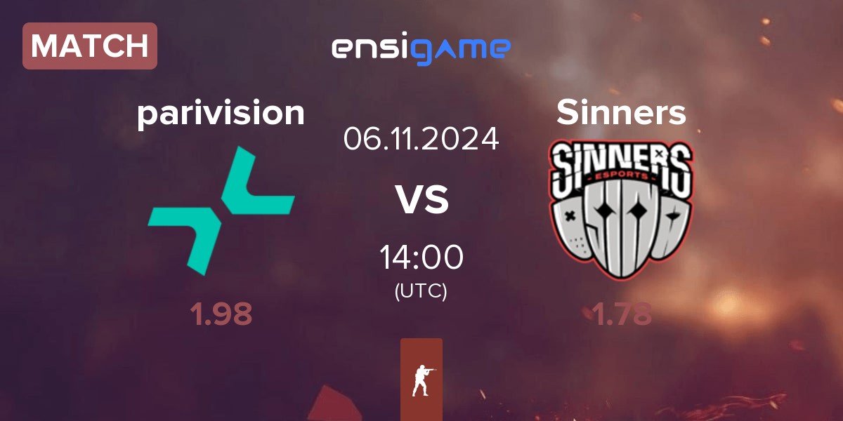 Match PARIVISION parivision vs Sinners Esports Sinners | 06.11