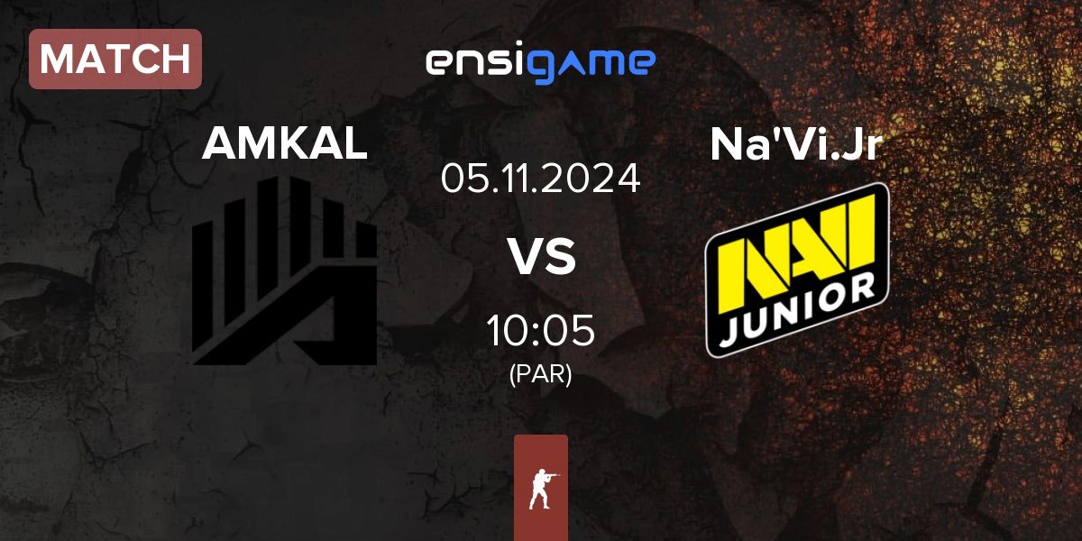 Match AMKAL vs Natus Vincere Junior NaVi Jr. | 05.11