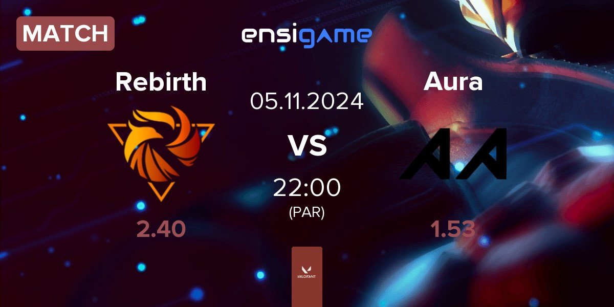 Match Rebirth Esports Rebirth vs Aura | 05.11