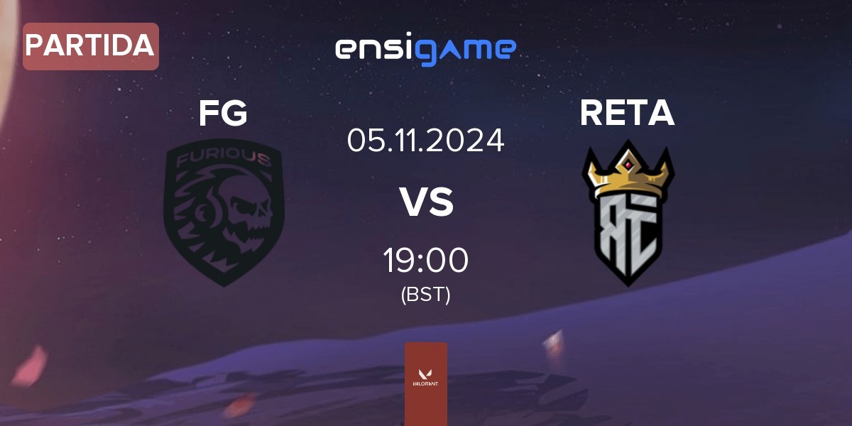 Partida Furious Gaming FG vs Reta Esports RETA | 05.11