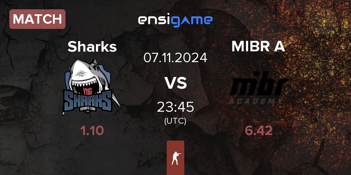 Match Sharks Esports Sharks vs MIBR Academy MIBR A | 07.11