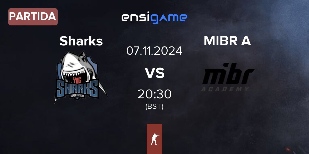 Partida Sharks Esports Sharks vs MIBR Academy MIBR A | 07.11