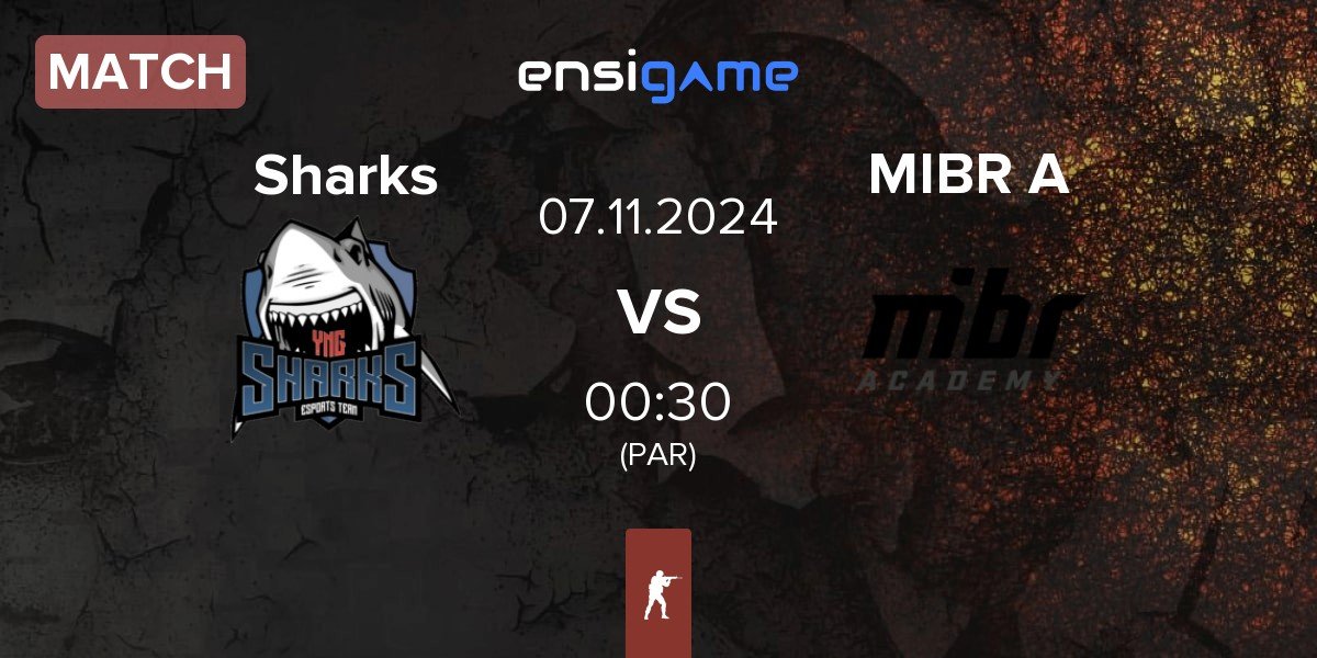 Match Sharks Esports Sharks vs MIBR Academy MIBR A | 07.11