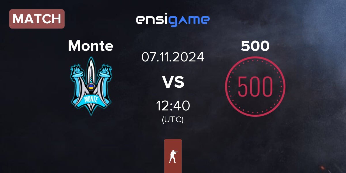 Match Monte vs 500 | 07.11