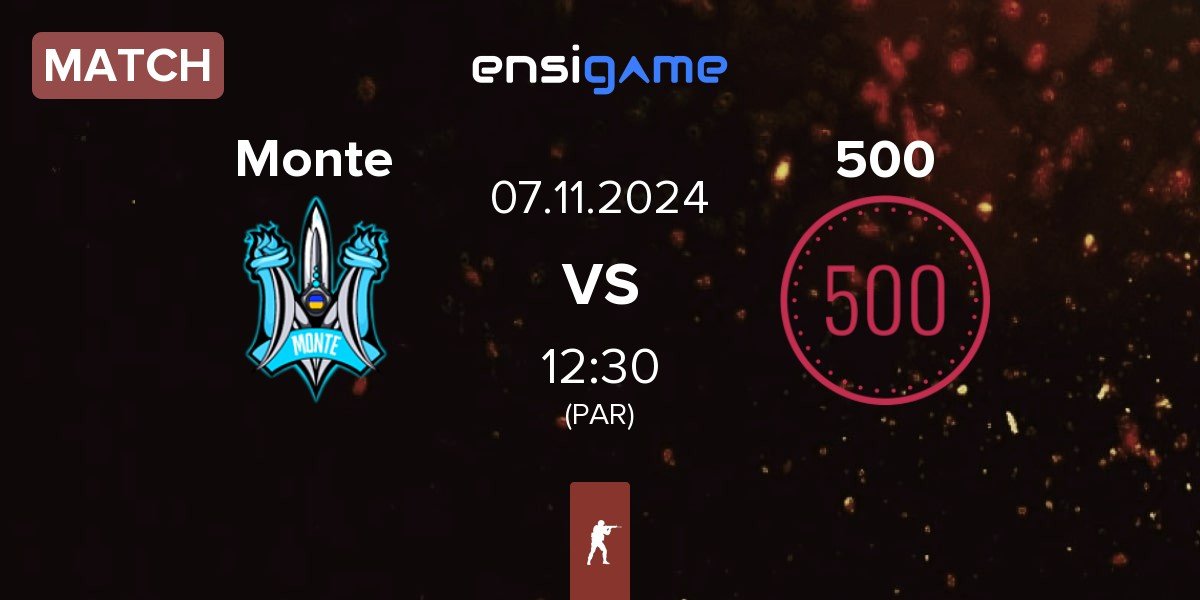 Match Monte vs 500 | 07.11