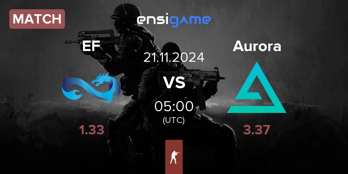 Match Eternal Fire EF vs Aurora Gaming Aurora | 21.11