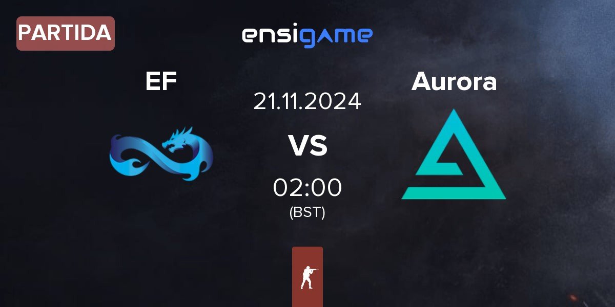 Partida Eternal Fire EF vs Aurora Gaming Aurora | 21.11