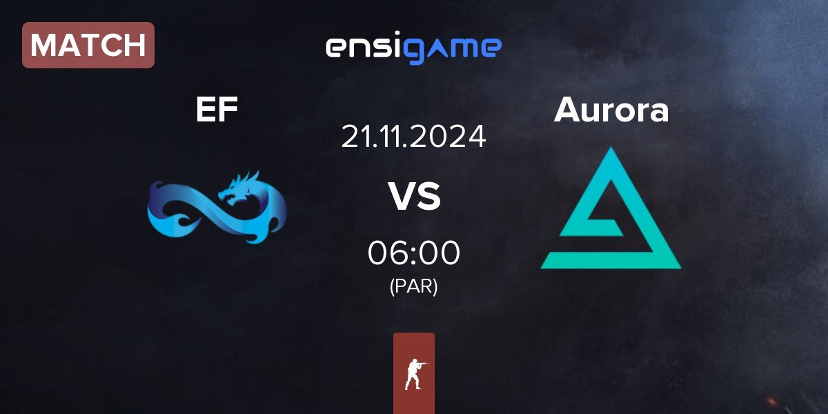 Match Eternal Fire EF vs Aurora Gaming Aurora | 21.11