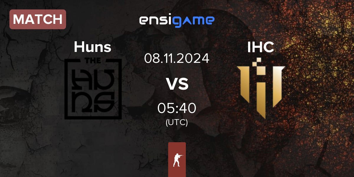 Match The Huns Esports Huns vs IHC Esports IHC | 08.11