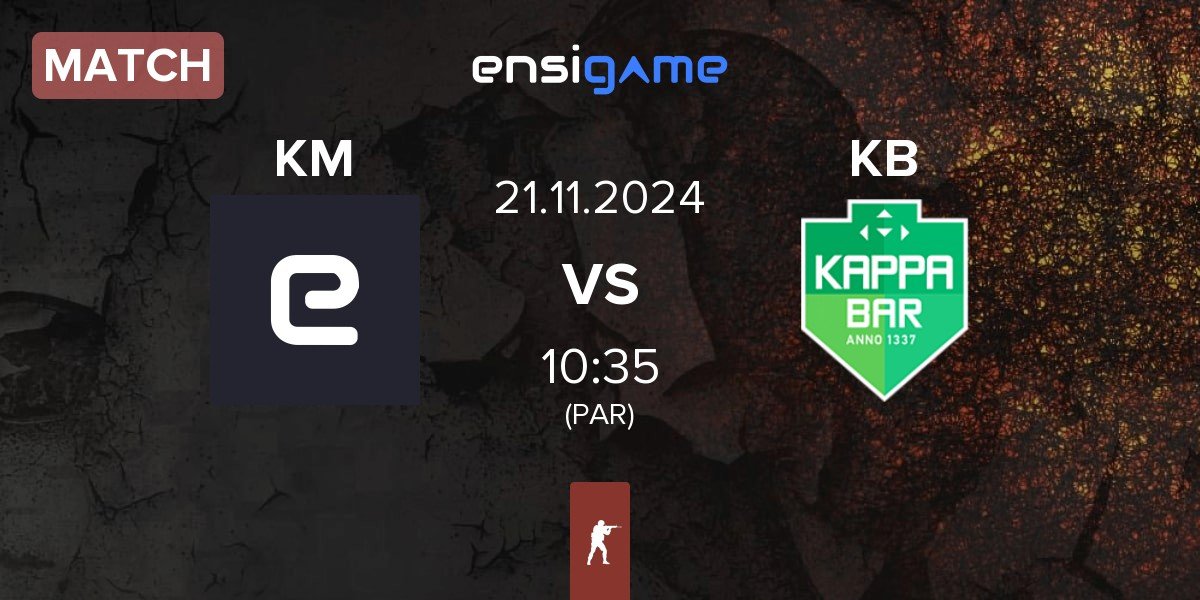 Match Kario Mart KM vs Kappa Bar KB | 21.11