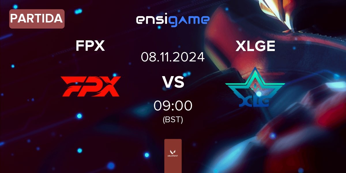 Partida FunPlus Phoenix FPX vs XLG Esports XLGE | 08.11