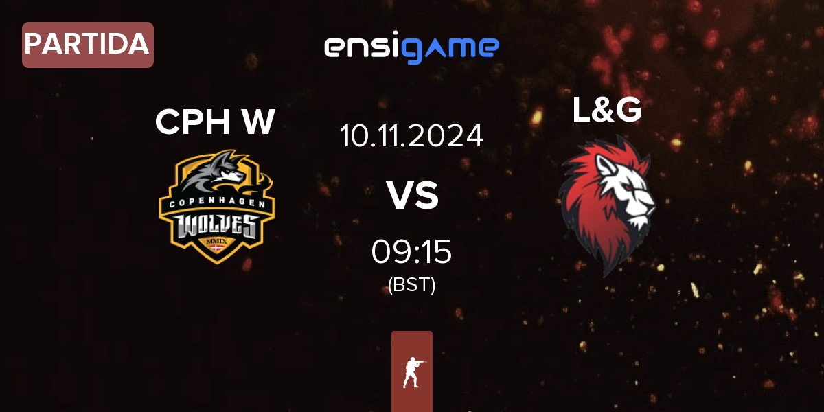 Partida Copenhagen Wolves CPH W vs L&G | 10.11