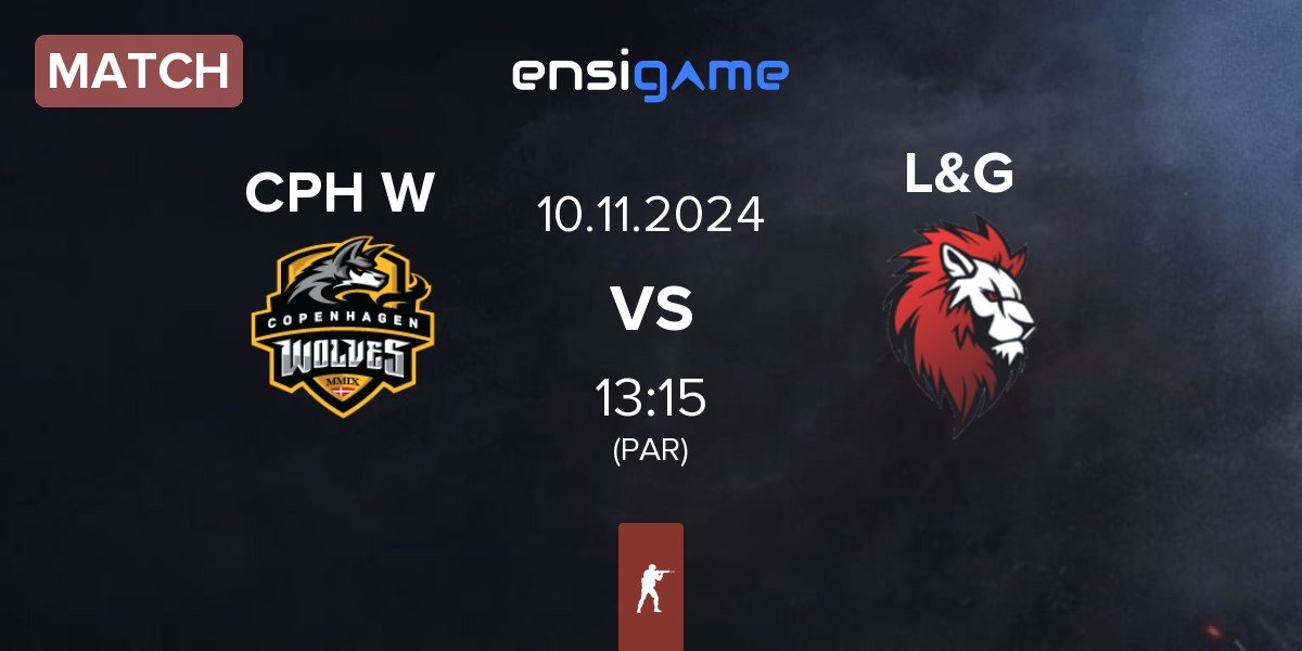 Match Copenhagen Wolves CPH W vs L&G | 10.11