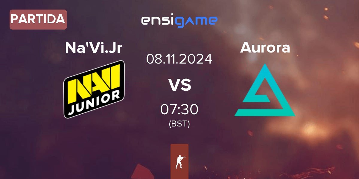 Partida Natus Vincere Junior Na'Vi.Jr vs Aurora Gaming Aurora | 08.11