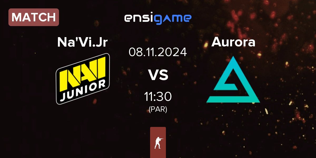 Match Natus Vincere Junior Na'Vi.Jr vs Aurora Gaming Aurora | 08.11