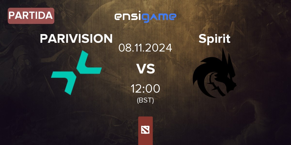 Partida PARIVISION vs Team Spirit Spirit | 08.11