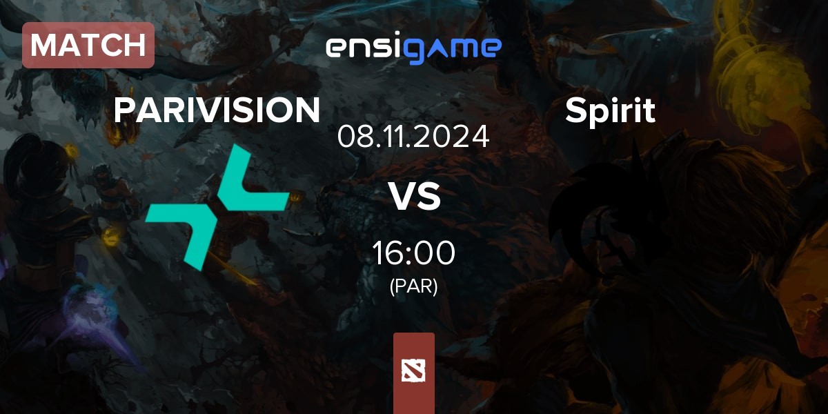 Match PARIVISION vs Team Spirit Spirit | 08.11