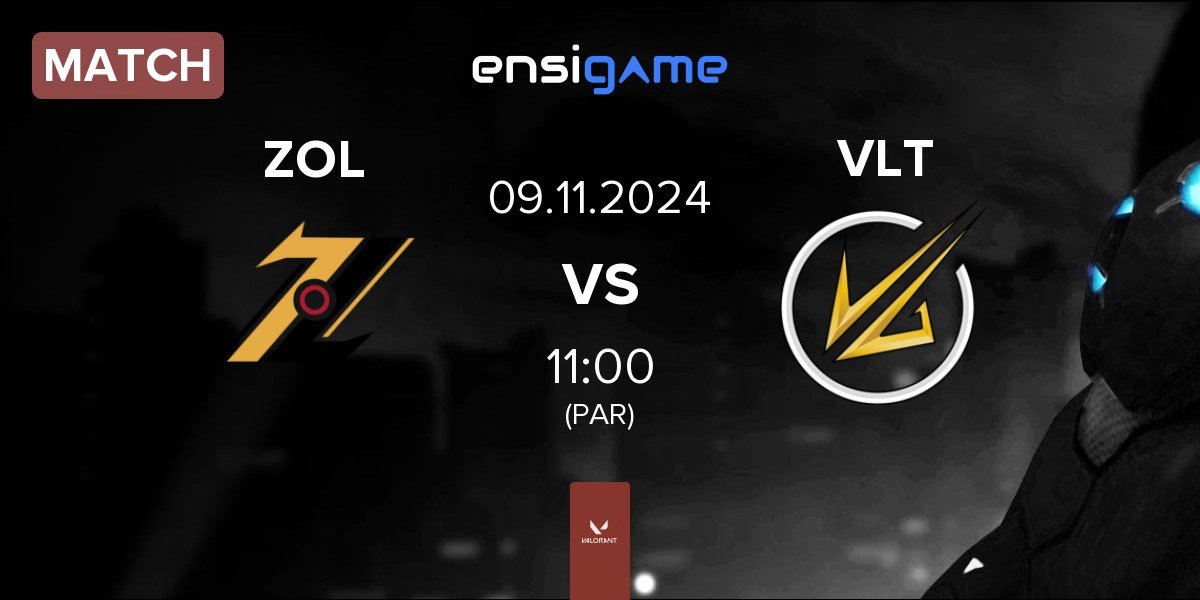 Match ZOL Esports ZOL vs Velocity Gaming VLT | 09.11