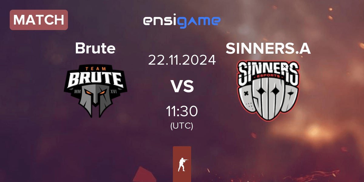 Match Brute vs SINNERS Academy SINNERS.A | 22.11