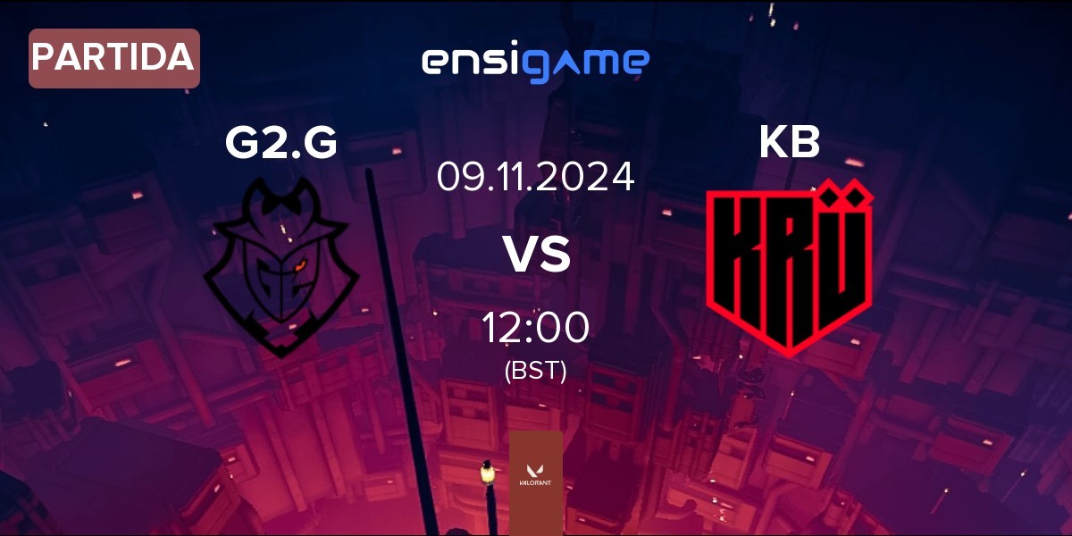 Partida G2 Gozen G2.G vs KRÜ Blaze KB | 09.11